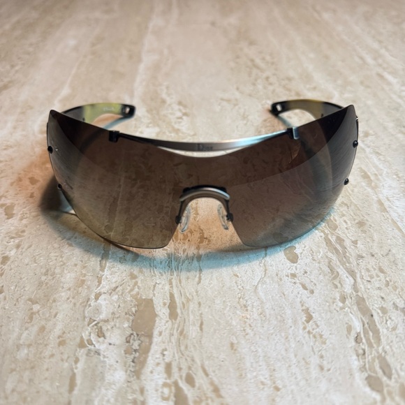 Dior Western Mask Sunglasses Brown - Picture 14 of 15